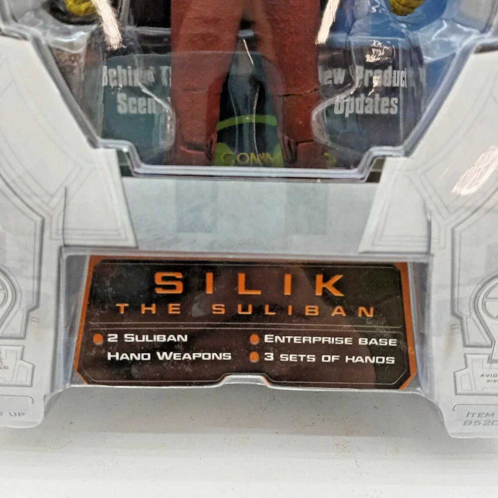 Star Trek Enterprise Away Team Silik Suliban Figure NIB 2002 Art Asylum